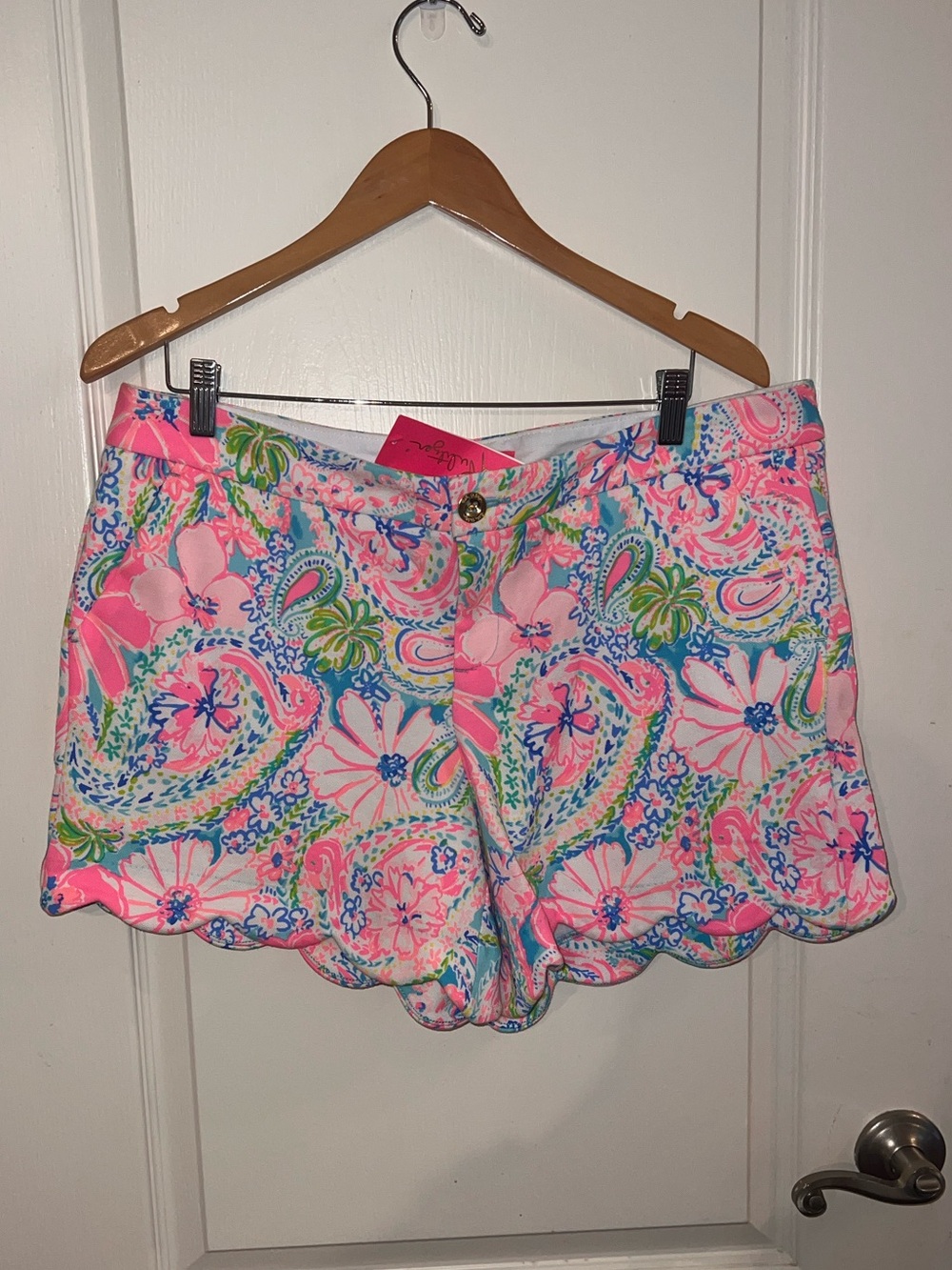 NWT Lilly Pulitzer Buttercup Knit Short Flock Full Of Fun Size 16